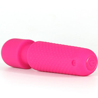 Massaggiatore e vibratore ricaricabile ARMONY in rosa con 10 modalità di vibrazione, design elegante e compatto.