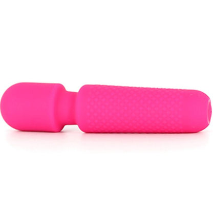 Massaggiatore e vibratore ricaricabile ARMONY con 10 modalità di vibrazione, bacchetta rosa, design elegante e funzionale.