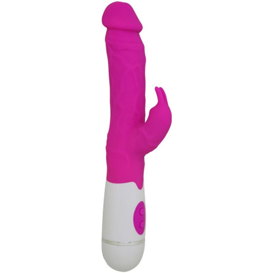 Vibratore coniglio ARMONY ABRIL rosa con 16 velocità, design elegante e stimolante, per piacere e benessere personale.
