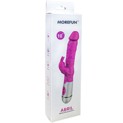 Vibratore coniglio ARMONY ABRIL rosa con 16 velocità, design elegante e stimolante, per piacere e benessere.