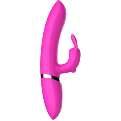 Vibratore AVA coniglio fucsia di ARMONY VIBRATORS, design elegante e stimolante, visibile con dettagli colorati e forma ergonomica.