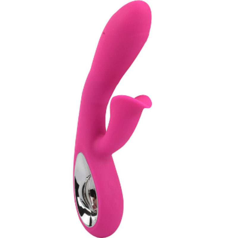Vibratore ARMONY Daro e stimolatore pull ring fucsia, design colorato e compatto, prodotto di ARMONY VIBRATORS.