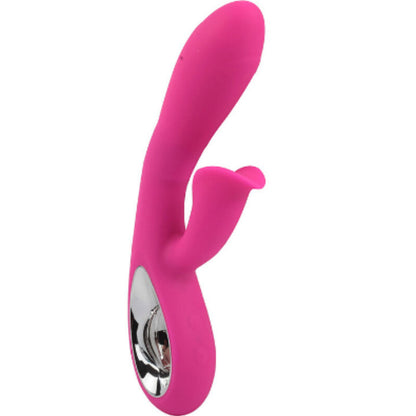 Vibratore ARMONY Daro e stimolatore pull ring fucsia, design colorato e compatto, prodotto di ARMONY VIBRATORS.