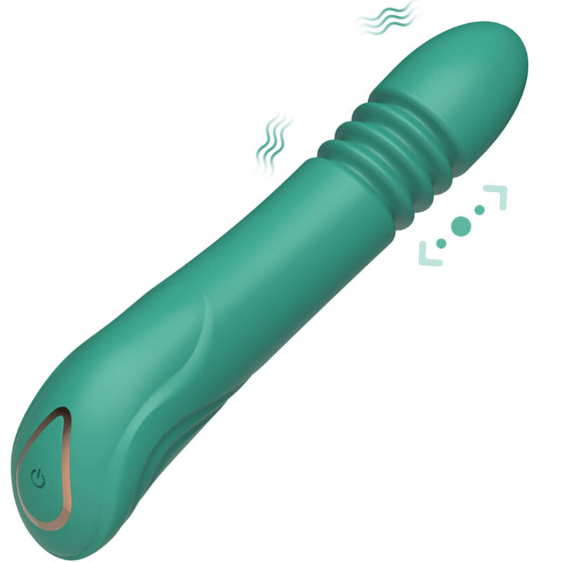 Vibratore verde ARMONY G-SPOT di ARMONY VIBRATORS, design ergonomico e stimolante per il punto G.