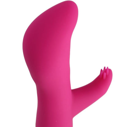 Vibratore e stimolatore G-Spot ARMONY in rosa con 10 velocità, design elegante e superficie liscia, prodotto da ARMONY VIBRATORS.