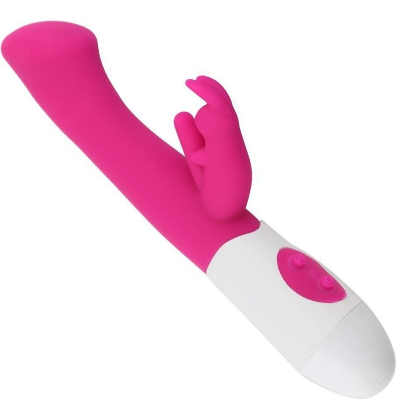 Stimolatore rabbit G-spot rosa ARMONY con 10 velocità, design ergonomico e texture liscia, ideale per piacere intenso.