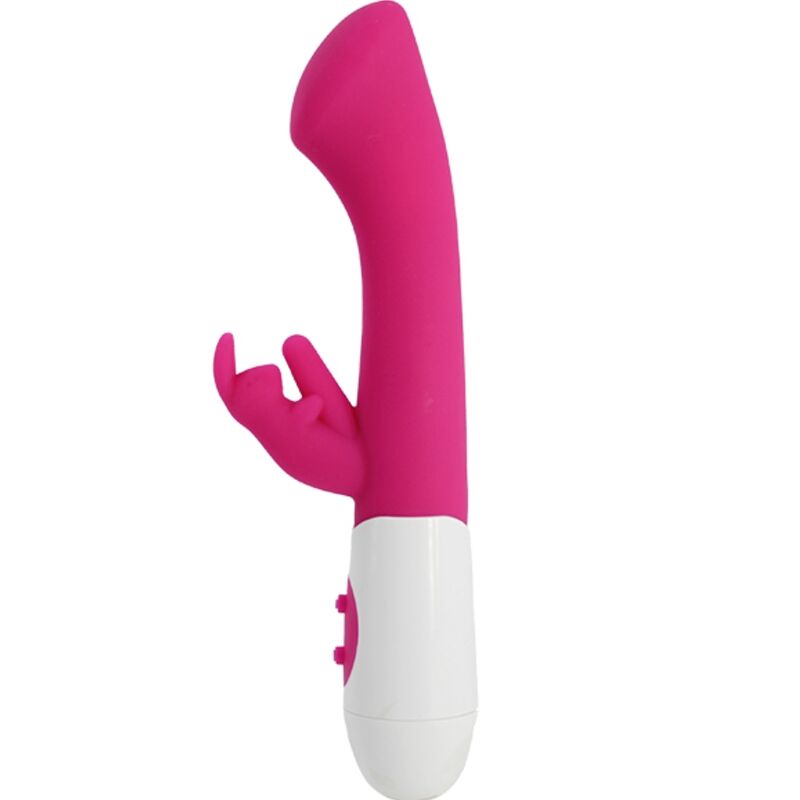 Vibratore e stimolatore rabbit G-spot ARMONY VIBRATORS, rosa, con 10 velocità e design ergonomico.