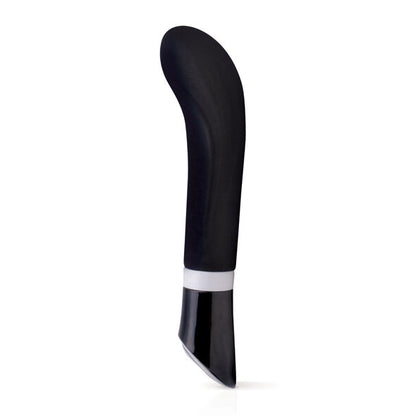 Vibratore B Swish B Buona Curva Deluxe Nera con design ergonomico e superficie liscia, ideale per piacere e stimolazione.