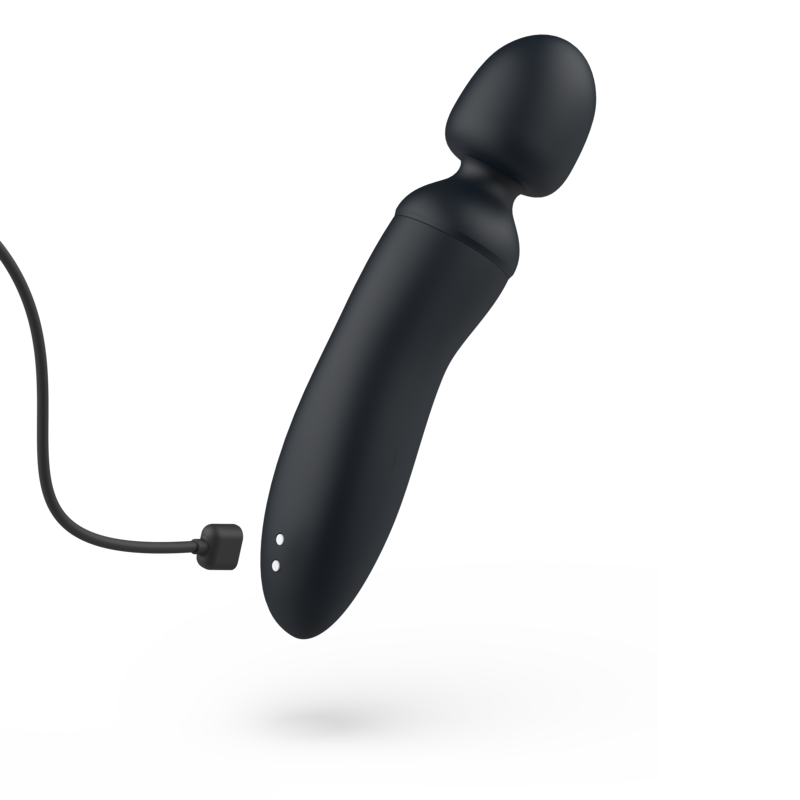 B Swish Bacchetta Vibratore B Thrilled Premium nera, dispositivo di stimolazione con design elegante e funzionale.