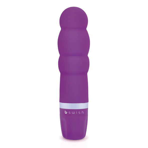 Dildo B SWISH BCUTE CLASSIC Perla Lilla in silicone, con forma realistica e superficie liscia, in colore lilla.