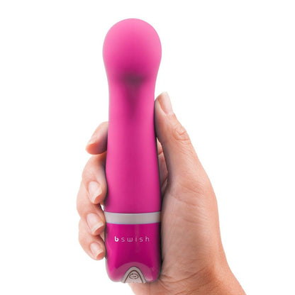 Vibratore rosa B Swish BDesire Deluxe Curva, design ergonomico e morbido, per stimolazione intensa e comfort.