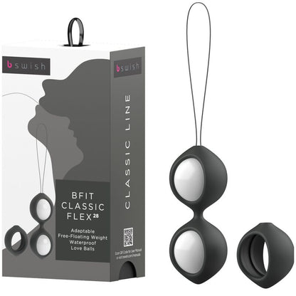 Sigaretta elettronica B SWISH BFIT CLASSIC FLEX Nero da 28g, design compatto e pratico, con dettagli visibili in immagine.
