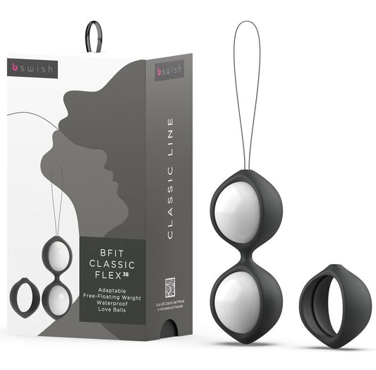 Sigaretta elettronica B SWISH BFIT CLASSIC FLEX nera da 38 g, design compatto e flessibile, visibile in immagine.