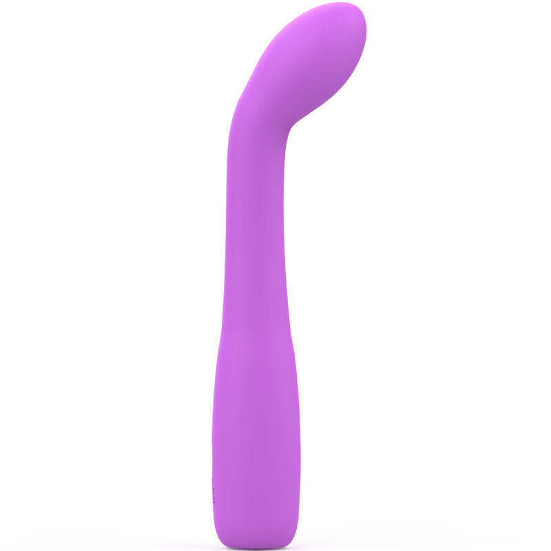 Vibratore ricaricabile B SWISH BGEE HEAT INFINITE DELUXE in silicone lavanda, con design ergonomico e funzionalità riscaldante.