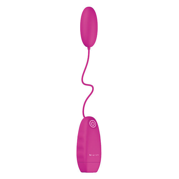 Proiettore vibrante B SWISH BNAUGHTY CLASSIC di colore cerise, con design elegante e superficie liscia, visibile in primo piano
