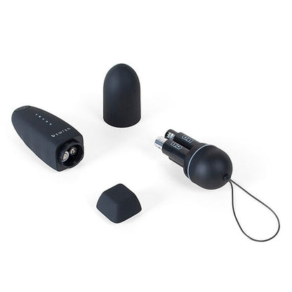 Vibratore nero B Swish Bnaughty Classic Unleashed con forma elegante e design liscio, ideale per stimolazione e piacere.