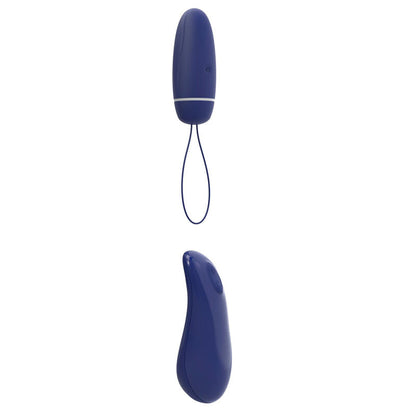 Vibratore B SWISH BNAUGHTY DELUXE UNLEASHED blu notte, con design ergonomico e dettagli eleganti.