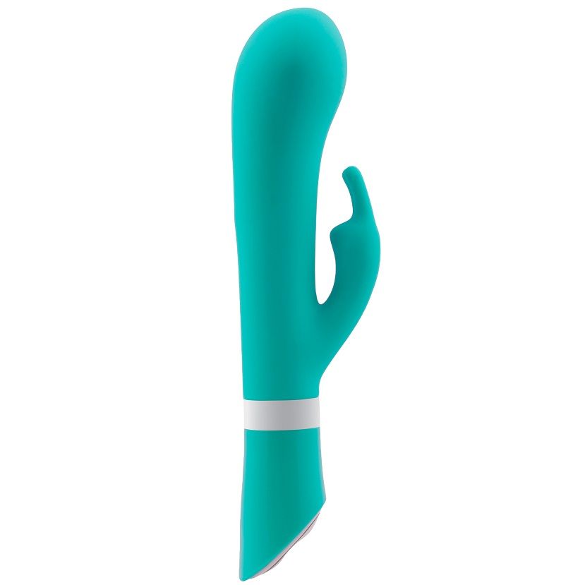 Coniglio vibratore B SWISH B Wild Deluxe con finitura verde giada, dettagli realistici e design ergonomico.