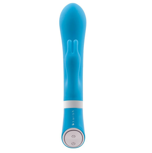 Vibratore Bunny B SWISH BWILD DELUXE con coniglio, design giada, dettagli realistici e superficie liscia.