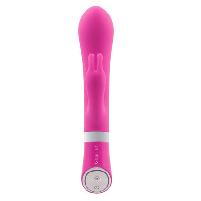Vibratore Bunny B SWISH BWILD DELUXE con coniglio, design elegante, colore lampone, stimolante e realistico.