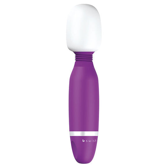 Massaggiatore B SWISH Lilla Classico BTHRILLED, dispositivo portatile con design elegante e superficie liscia.