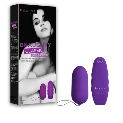 Telecomando rosa classico B SWISH Unleashed con design elegante e tasti funzionali, per controllo facile e stile moderno.