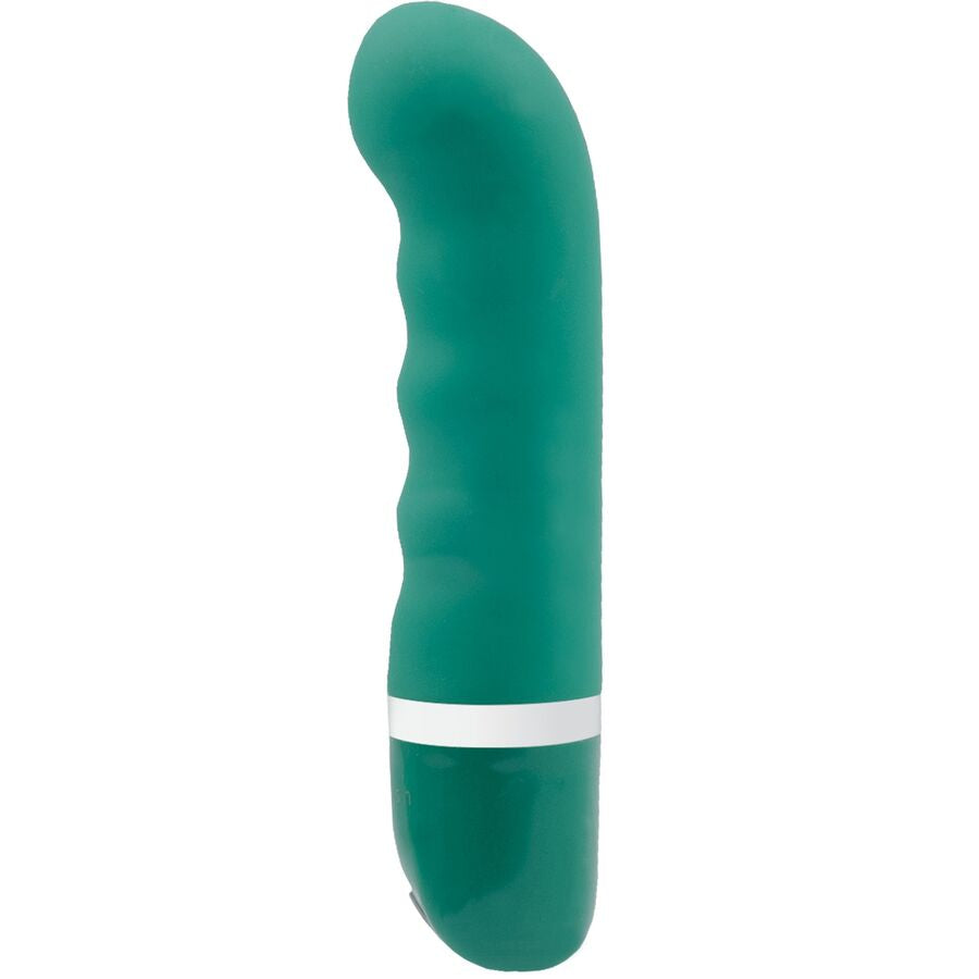 Vibratore B Swish BDesired Deluxe con finitura perla Giada, design elegante e dettagli raffinati per piacere personale.