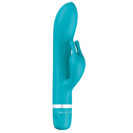 Vibratore B Swish B Wild Classic Bunny Giada, design elegante con dettagli realistici e superficie liscia, in rosa chiaro.