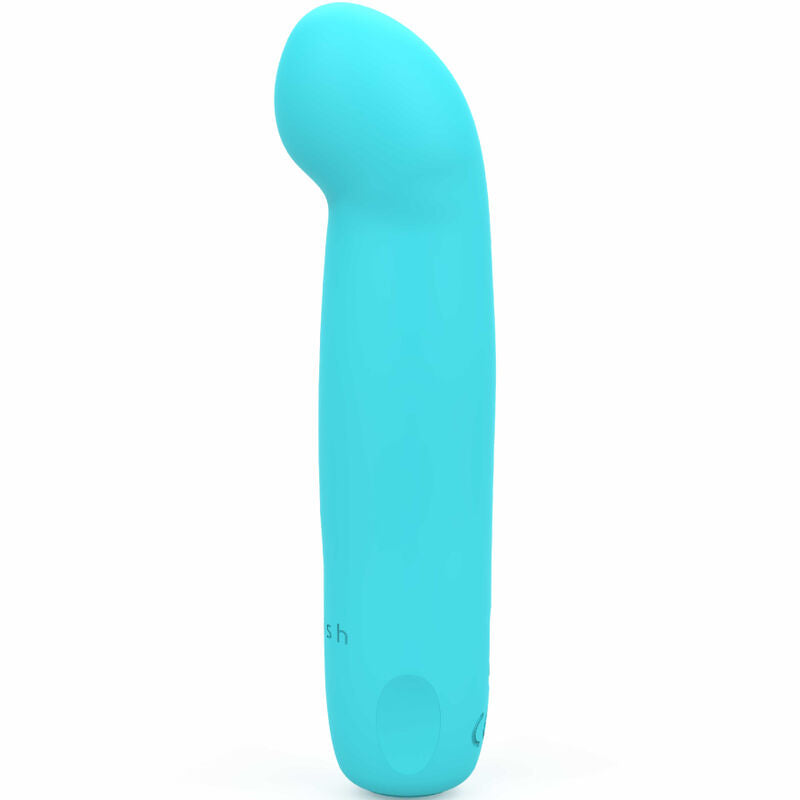 Vibratore ricaricabile B SWISH BCUTE Curve Infinite in silicone blu, edizione limitata, design ergonomico e elegante.