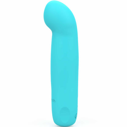 Vibratore ricaricabile B SWISH BCUTE Curve Infinite in silicone blu, edizione limitata, design ergonomico e elegante.