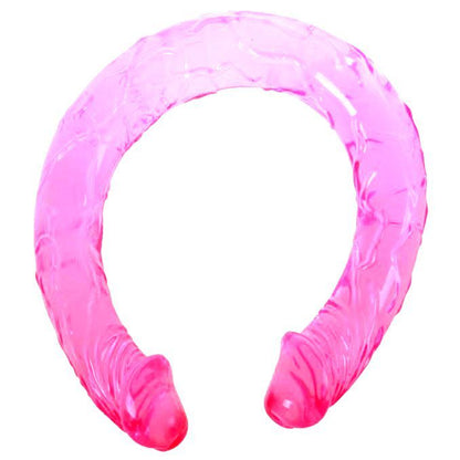 Dongi Doppio Rosa BAILE ANAL, 44,5 cm, silicone realistico con dettagli realistici, ideale per stimolazione anale.