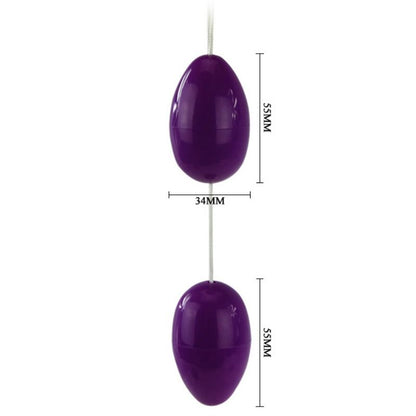 Sfere gemelle anal rosa di BAILE ANAL, sfere di dimensioni variabili con superficie liscia e morbida.