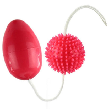 Sfera anale combinata BAILE TWINS BALLS SFERE anal, morbida e sicura, progettata per il piacere e il comfort.
