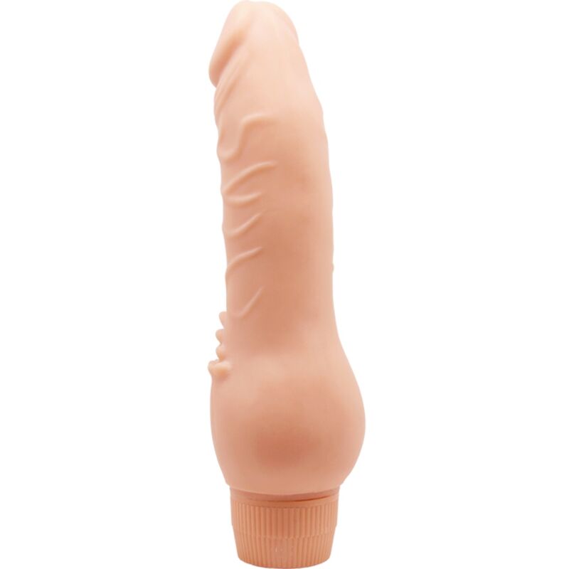 Vibratore realistico BAILE Barbara in materiale carne, lunghezza 19,5 cm, dettagli realistici e morbidi.