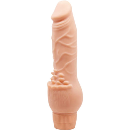 Vibratore realistico BAILE Barbara in materiale carne, lunghezza 19,5 cm, dettagli anatomici realistici, morbido e maneggevole.