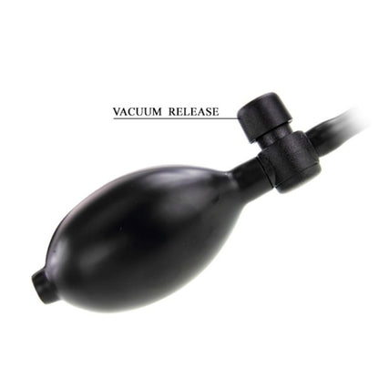 Dildo vibrante e gonfiabile BAILE realistico di 18,8 cm, con dettagli realistici e superficie liscia per piacere.