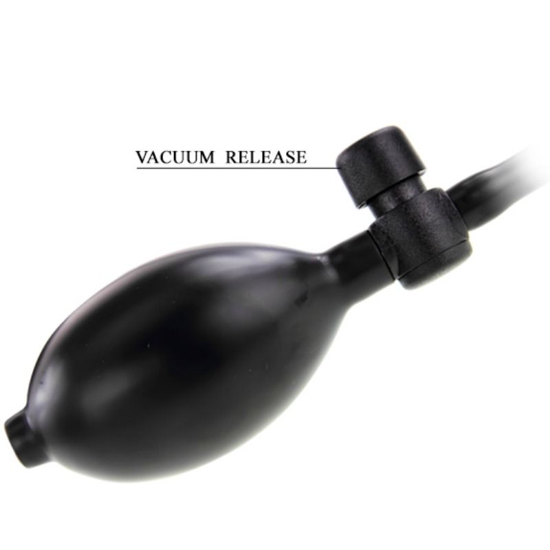 Dildo vibrante e gonfiabile realistico della marca BAILE, con dettagli realistici e superficie liscia.