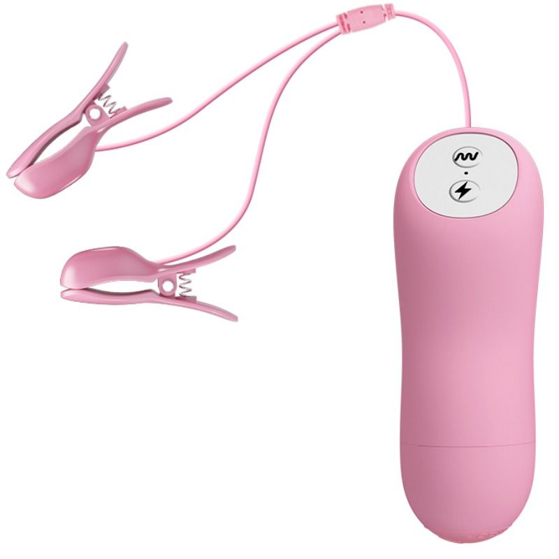 Pinzetta Baile per onde romantiche con vibrazione ed elettroshock, mostra la pinzetta con dettagli eleganti e design funzionale