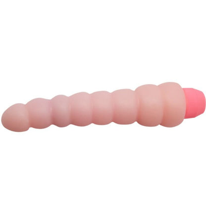 Vibratore flessibile BAILE Flexi Vibe Sensual Spine, 19 cm, con forma ergonomica e dettagli morbidi, visibile in primo piano.
