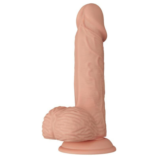 Dildo realistico flessibile BAILE Bellissimo Incontro Catoblepas, lunghezza 20,6 cm, colore naturale, dettaglio realistico.