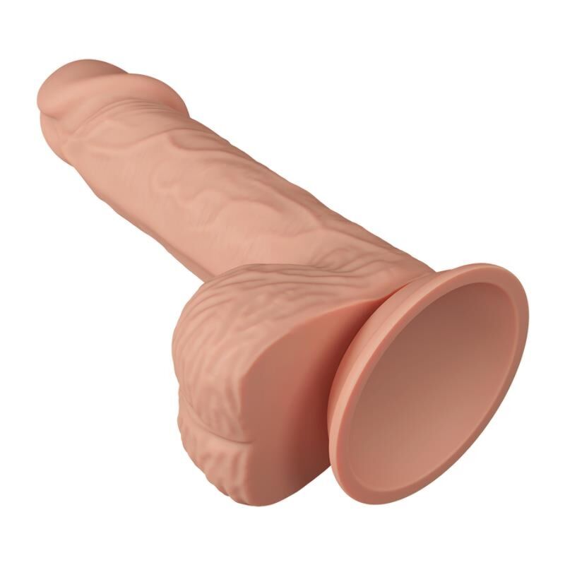 Dildo realistico flessibile BAILE Bellissimo Incontro Catoblepas, lunghezza 20,6 cm, colore naturale, dettaglio morbido e realistico