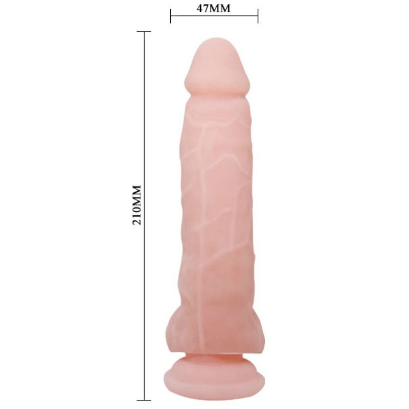 Dildo naturale super realistico BAILE DILDOS con dettagli realistici e texture morbida, ideale per uso personale.