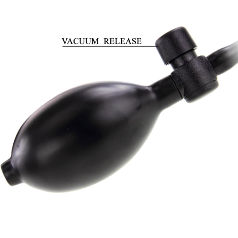 Dildo realistico gonfiabile BAILE da 15 cm con ventosa, dettagli realistici e superficie liscia, per uso intimo e stimolante.