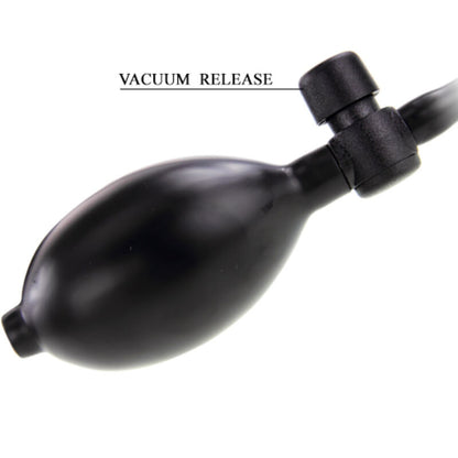 Dildo realistico gonfiabile BAILE da 15 cm con ventosa, dettagli realistici e superficie liscia, per uso intimo e stimolante.