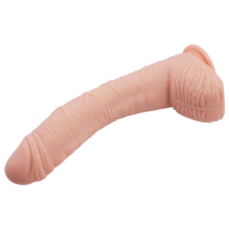 Dildo realistico in pelle BAILE ALEX, 27 cm, con dettagli realistici e forma naturale per uso erotico.