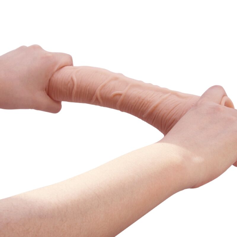 Dildo realistico in pelle BAILE ALEX, lungo 27 cm, con dettagli anatomici e finitura morbida, per uso intimo e sensoriale.