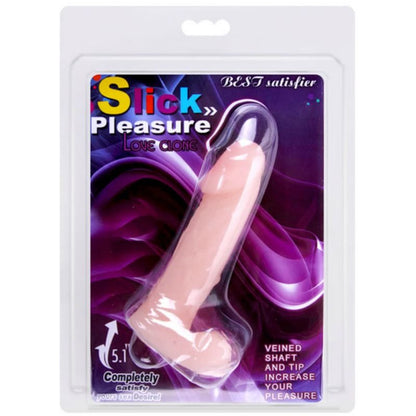 Dildo realistico BAILE - DILDO PIACERE di forma naturale e dettagli realistici, realizzato dal marchio BAILE DILDOS.
