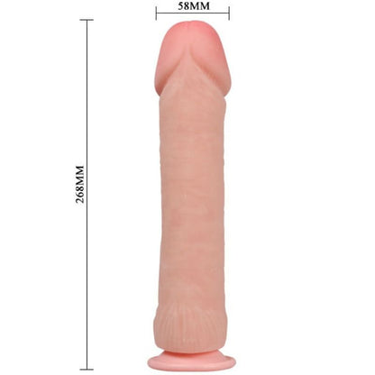 Dildo realistico BAILE grande di 26 cm, forma naturale del pene, dettagli realistici, in silicone, prodotto per il piacere.
