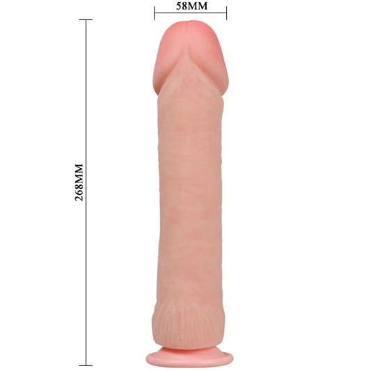 Dildo realistico BAILE grande di 26 cm, forma naturale del pene, dettagli realistici, in silicone, prodotto per il piacere.
