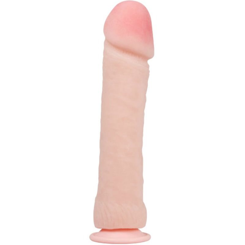 Dildo realistico BAILE, grande e naturale, lungo 26 cm, con dettagli anatomici, ideale per uso intimo e stimolazione.